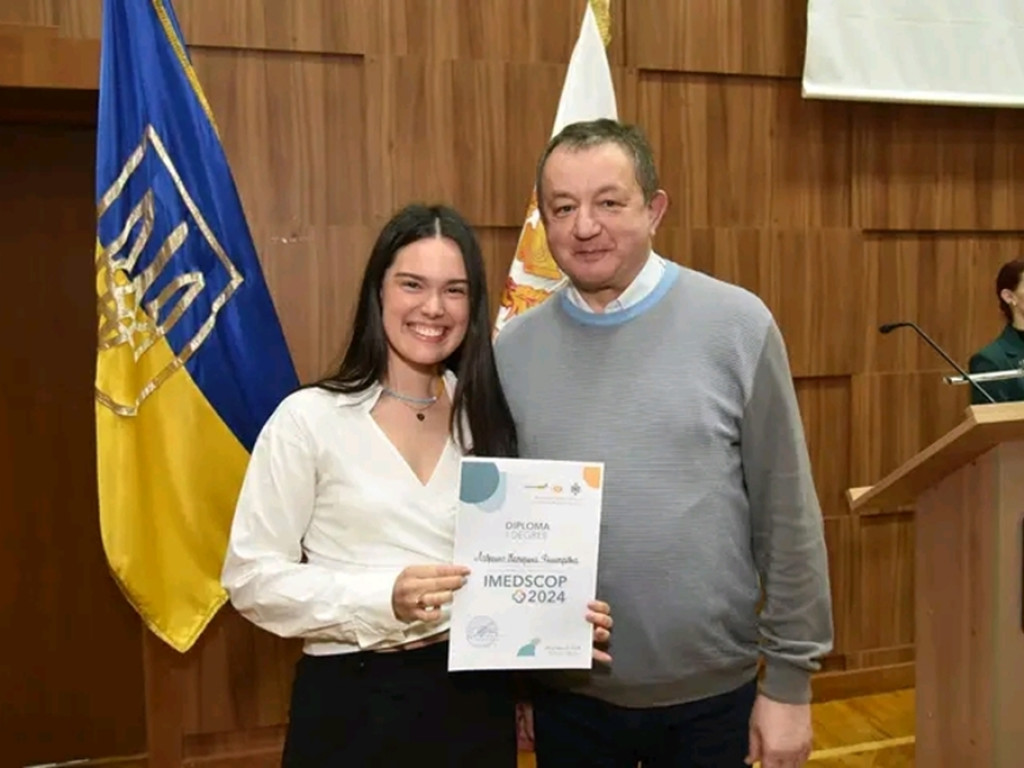 Учасники студентської наукової групи кафедри здобули диплом І ступеню!