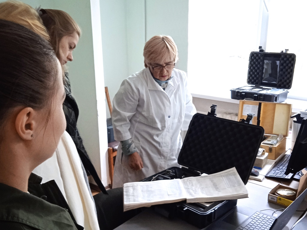 Профорієнтаційний захід "Дослідження радіаційного забруднення навколишнього середовища. Радіологічна лабораторія"
