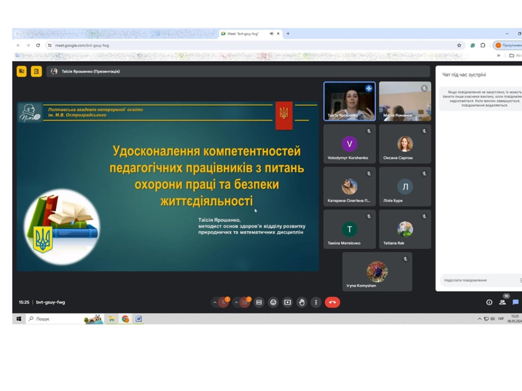 Безпека життєдіяльності - актуальні питання сьогодення