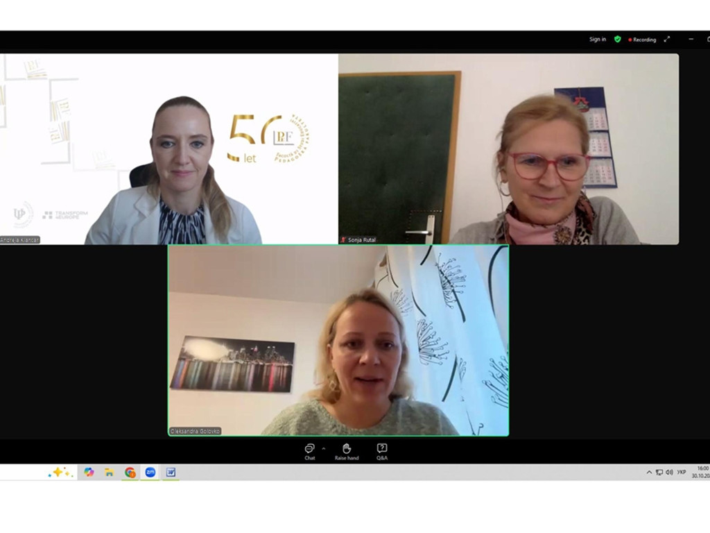 Долучились до вебінару міжнародного проєкту «Bringing Opportunities and Organizational Success To Small Local Universities in Ukraine»
