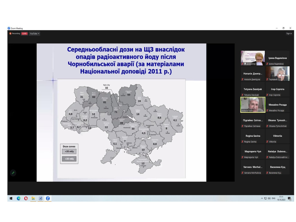 «Актуальні питання громадського здоров’я та екологічної безпеки України» (ХІХ Марзєєвські читання)