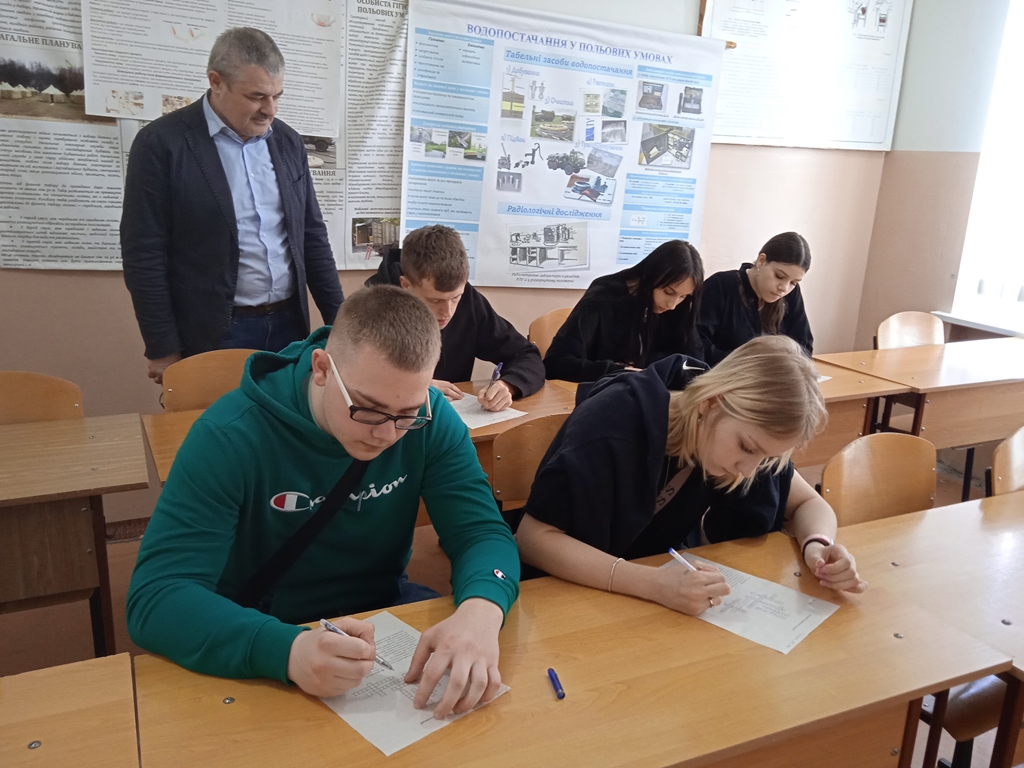 20 березня 2025 року на кафедрі гігієни та екології відбувся  І етап Всеукраїнської студентської олімпіади  з навчальної компоненти «Безпека життєдіяльності»