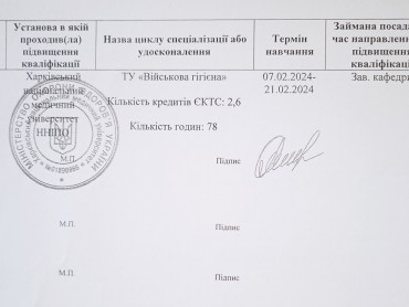 Поглиблюємо знання та самовдосконалюємось