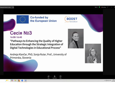 Долучились до вебінару міжнародного проєкту «Bringing Opportunities and Organizational Success To Small Local Universities in Ukraine»