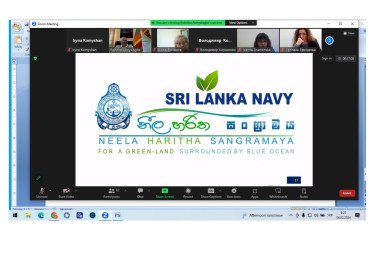 Онлайн лекція "Green Orientation of Sri Lanka Navy"
